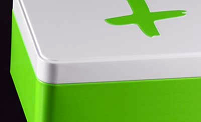 boite metal aluminium fabrication couvercle bord